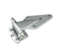Cerniera per porta nascosta per mobiletto sovrappo Cerniera for porta del congelatore regolabile in lega di zinco, accessori impieghi gravosi, altezza 32 mm/25 mm(32MM)