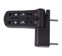 Cerniera per porta nascosta regolabile 3D in lega di zinco stile croce per porte