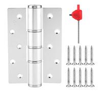 Cerniera per porta nascosta tipo E Chiusura automatica idraulica Posizionamento Smorzamento Chiudiporta Cerniera Costruzione in alluminio premium Velocità regolabile per porte