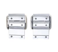 Cerniera per porta reversibile con chiusura automa 2 pezzi 6 fori decorazione mobiletto cerniera for porte flight case cassette degli attrezzi armadietto supporto cerniera valigia raccordo air box acc