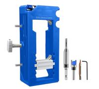 Cerniera per porta - Sagome di cerniere per porte - Strumenti da mortatrice regolabili, modello robusto | Guida al taglio di precisione, Strumento di installazione del legno per porte di armadi
