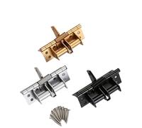 Cerniera per porte con chiusura automatica. Cerniera for armadio autoallineante a molla - Posizionamento a 90 gradi con chiusura automatica(Black)