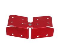 Cerniera per Scala Pieghevole in Ferro Rosso, Rinforzata | Stabilità di Livello Tecnico, Sicurezza Migliorata, Portabilità Pratica, per Scala Domestica e Uso Professionale