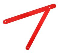 Cerniera per Scala Pieghevole, Supporto a Tirante, Ricambio Galvanizzato | Scala Domestica e Scaletto, Colore Rosso, Compatibilità Affidabile, Installazione Rapida