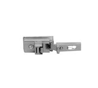 Cerniera per vetro CF01025 placca rettangolare 59x31 UCC