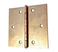 Cerniera Piana a Libro Perno Fisso Larga Acciaio mm. 75x40 Pz. 6 ALDEGHI