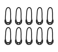 Cerniera Piccola Accessorio Zaino Nero - 10 Pezzi Cerniera Tira Corda Adatta Cerniera!¡¾Accessorio Zaino¡¿