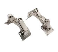 Cerniera pieghevole for porta con angolo grande da 165 gradi, cerniera for tubo di fumo for aereo, cinque pezzi di ferramenta(165 degree hinge large bend (hydraulic))