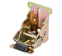 Cerniera Pieghevole per Gamba Tavolo, Accessorio per Mobili con Blocco Automatico, Nichelata - Design Elegante, Robusta in Acciaio Lega e Nylon, Uso per Finestre e Tavoli