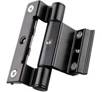 Cerniera Pieghevole Pesante Ispessita in Lega di Alluminio per Porte e Finestre Battenti, Cerniere Nascoste Tinta Unita 2 Pezzi (Color : D)