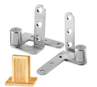 Cerniera Pivotante Ad Alta Resistenza - 2 Pezzi Cerniera Pesante Per Ante Mobile | Acciaio Inossidabile Rotazione 270 Gradi Hardware Per Libreria Casa Armadio Ripostiglio Libreria Guardaroba
