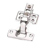 Cerniera pivotante for ante di mobili Ferramenta for da cucina A sovrapposizione completa A mezza Incorpora Nessun ammortizzatore idraulico Set 4 cerniere(4 X Half overlay)