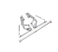Cerniera pneumatica di sollevamento verticale for armadio, staffa scorrevole silenziosa 1 set