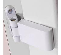 Cerniera porta alta sicurezza sinistra bianca con vite cerniera bandiera porta a