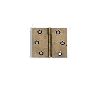 Cerniera porta Cerniere 10 pezzi/sacchetto Ferramenta for mobili vintage Porta e finestra Armadio Scatola Cerniera nascosta for armadi(Bronze-4.3 X 3.8 cm)