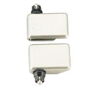 Cerniera porta in vetro ET150 HETTICH - Nichel opaco - Alto e basso - 20870