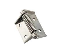 Cerniera portante di grandi dimensioni con molla di ritorno a chiusura automatica in acciaio inossidabile o ferro zincato(70mm StainlessSteel)