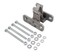 Cerniera regolabile nascosta in acciaio inox per porte pesanti, supporta fino a 100 kg, con piastra di base ispessita per un uso affidabile a lungo termine (piccola)