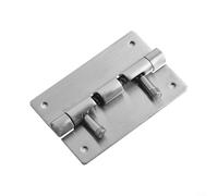 Cerniera regolabile rimovibile per porta con chiusura a molla, costruita per porte di mobili utilizzando acciaio inossidabile e acciaio al carbonio (A)