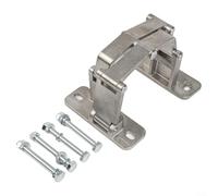 Cerniera resistente in acciaio inox con rotazione di 180 gradi per porte in pietra e porte idranti, costruita per sostenere pesi da 50 a 200 kg (200 kg)