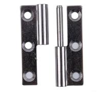 Cerniera rimovibile in acciaio inossidabile, progettata per una facile rimozione della porta, adatta per applicazioni di armadi e guardaroba con materiale (6,3 cm destra)