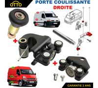 Kit Rotella Alto Fondo Medio Rotaia Porta Laterale Destra per Master 2 Movano Ha