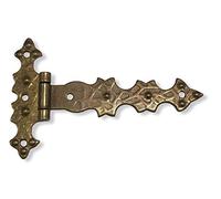 Cerniera rustica piana in ferro brunito CONSOLONI art. 419