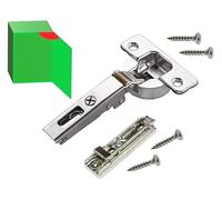 Cerniera SALICE Universale con Apertura 110° Applicazione Standard (Chiusura DECELERATA, COLLO BASSO "0", pz 1)