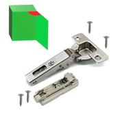 Cerniera SALICE Universale con Apertura 110° Applicazione Standard (Chiusura Tradizionale a SCATTO, COLLO BASSO "0", pz 1)