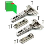 Cerniera SALICE Universale con Apertura 110° Applicazione Standard (Chiusura Tradizionale a SCATTO, COLLO BASSO "0", pz 2)