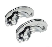 Cerniera scorrevole nascosta, 2 cerniere a 90 gradi in acciaio al carbonio per un funzionamento regolare, supporto per carichi pesanti, per porte in legno o vetro (destra)