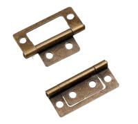 Cerniera senza mortasa da 10 pezzi resistente for scatola di legno for mobili, cerniere for porte interne con viti montaggio(Color 2)