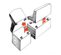 Cerniera sfilab. a molla - 1 CP Osculati - 38.983.00 - 3898300