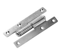 Cerniera sfilabile destra acciaio inox 100x62 mm