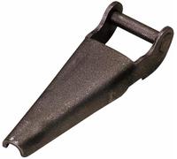 AMA Cerniera con Staffa Lunga per Rimorchio Ø 15 mm, Lunghezza Totale 200 mm, Peso 655 g - Ideale per Agricoltura e Veicoli di Trasporto Merci, Made in Italy