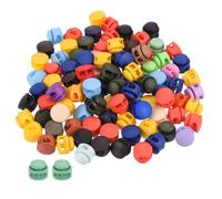 Cerniera Tiretto Linguette,100pz Tappo a Molla a Doppio Foro Rotondo 17mm