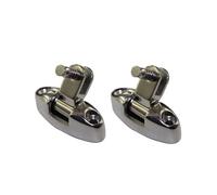 Cerniera universale for ponte da 2 pezzi con perno a molla a sgancio rapido e anello for bullone in acciaio inossidabile 316 lucidato a specchio for barche