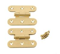 Cerniera vintage in ottone per porta, 6,3/7,6 cm, cerniere a farfalla in ottone per mobili in legno, per porte e finestre, funzionalità e uso del coperchio della scatola (7,6 cm)