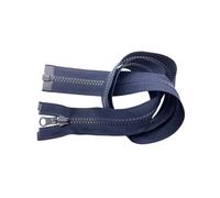 Cerniera Zip Plastica Catena 5 - Divisibile, Reversibile, 80 cm PRNA-PL-REV-80-1