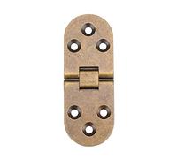 Cerniere 10Pcs Flap Pieghevole Cerniere Nascosta Cerniera Armadio Ante da Tavolo Addensare Mobili Fai da Te Viti di Supporto Nascoste, tainless Acciaio Inox Butt Ferramenta per La Casa Hardware (Size