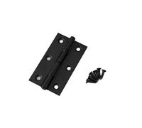 Cerniere 2 cerniere for porte in acciaio inossidabile, for ante di armadietti, da pollici,5 e 3, for finestre, in legno, con soppressione del rumore(H L 2PCS)