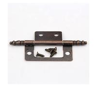 Cerniere 2 pezzi, Cerniera for porta, laterale singola decorativa antica a 4 fori, for con cuscinetto a sfera, for cerniera for pieghevole