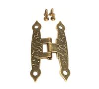 Cerniere a 4 fori da 2 pezzi 65x36mm con viti, cerniera for porta 'armadio in ferro for scatola di legno, valigie, portagioie
