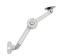 Cerniere a arresto casuale, aste di supporto in lega di zinco per mobili da cucina, aste di supporto piatte, aste telescopiche(Nickel Plated)