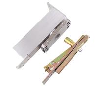Cerniere a bilico for porte pesanti nascoste, cerniera idraulica automatica con posizionamento a 90 gradi, albero rotante invisibile, cerniere a molla(WHITE)