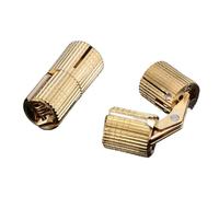Cerniere a botte in rame puro Cerniera cilindrica nascosta nascosta Cerniera in ottone invisibile Confezione regalo Montaggio Ferramenta for mobili(10mm)