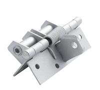 Cerniere a chiusura automatica, Cerniere nascoste Cerniera for porta Molla automatica(Frosted Silver)