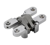 Cerniere a croce invisibili, realizzate in acciaio inox, da aggiungere alle esigenze del tuo progetto (13 x 60 mm)