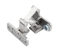 Cerniere a croce nascoste, Cerniere a croce nascoste for porte pieghevoli da 15-35 mm Ferro in acciaio inossidabile aperto a 180 gradi(Type 3)