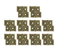 Cerniere a doppia azione, 10 cerniere a doppia oscillazione da 1,85", bronzo